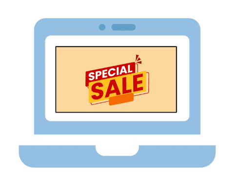 ポップアップバナー表示